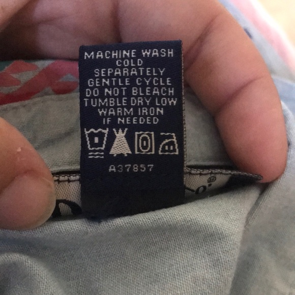 Denim & Company Tribal Print Button Down - Picture 8 of 8